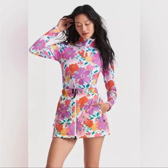 NWT LoveShackFancy X Bogner Begonia skirt ski squirt - Picture 3 of 7